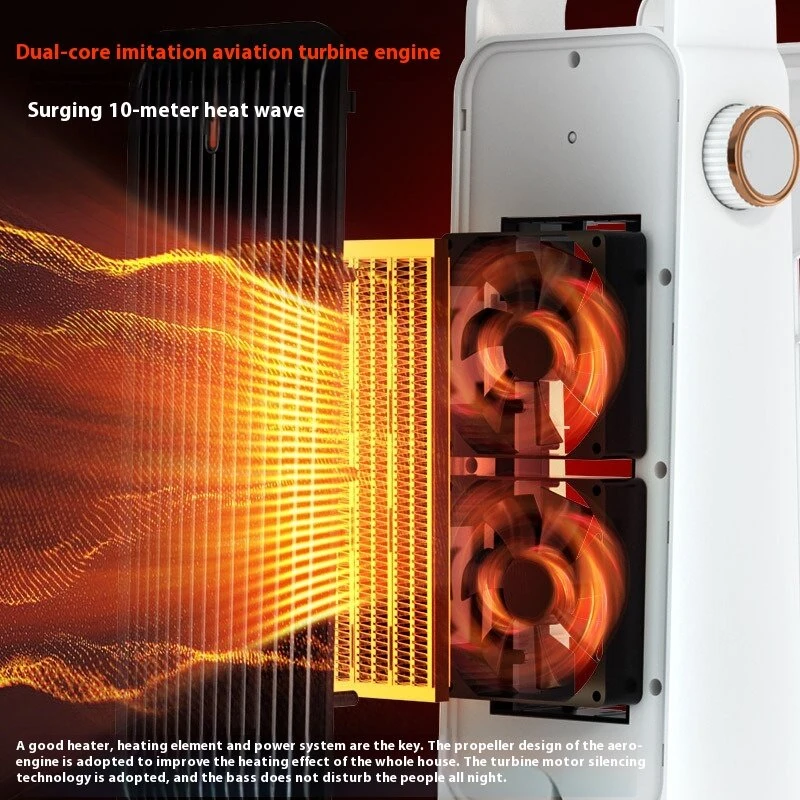 (image for) 2000W Space Heater 3 Speed Adjustable,Overheating & Tip-Over Protection Electric Heater Fast Safety Heat for Home, Bedroom